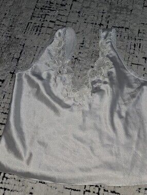 Silky Lace-Trim Camisole Vintage